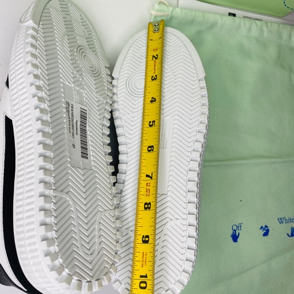 🤍SOLD🤍Off-White Men’s Arrow Sneakers EUR 37 NWB - Picture 9 of 14